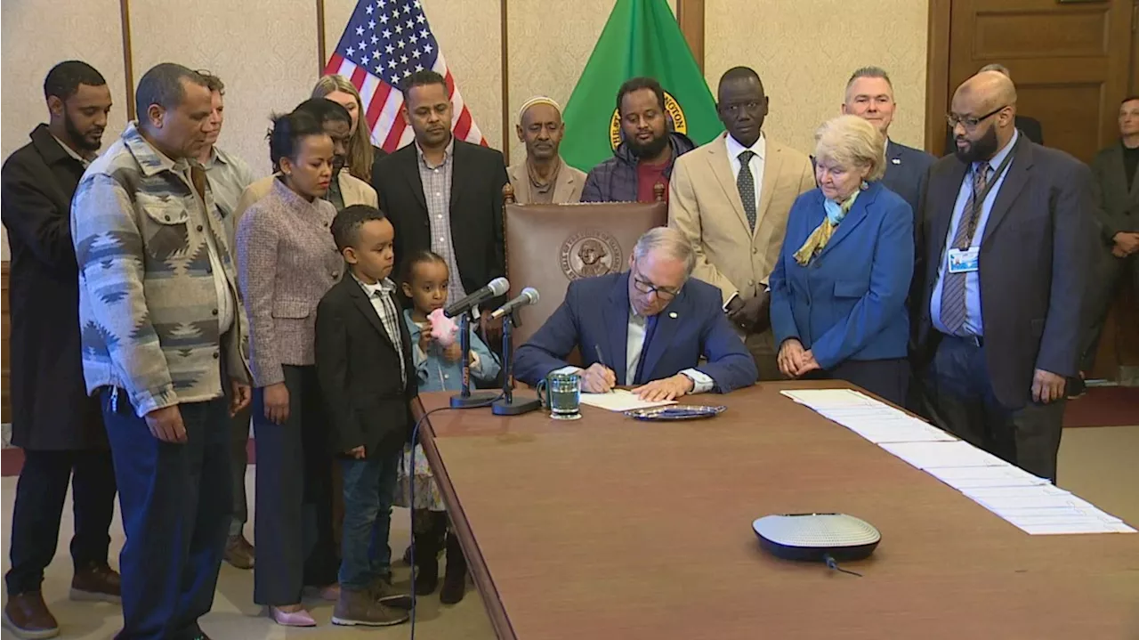 Gov. Inslee signs bill expanding death benefits for families of slain rideshare drivers