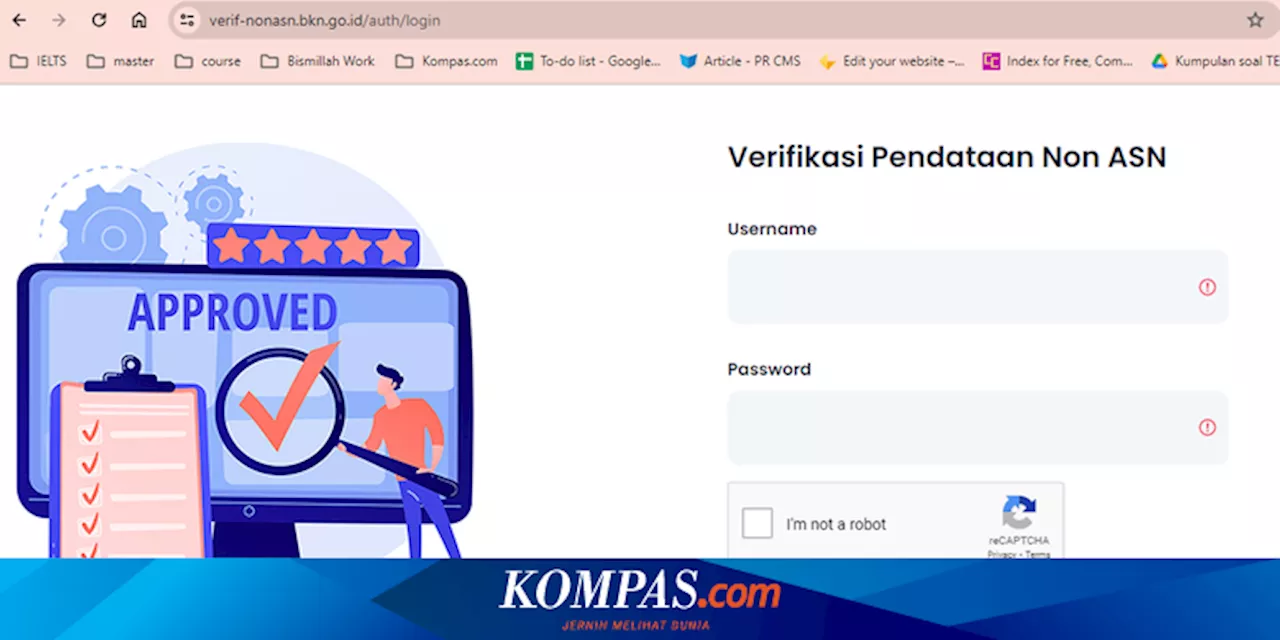 Pendataan Non ASN, Simak Link, Syarat, dan Cara Pendaftarannya