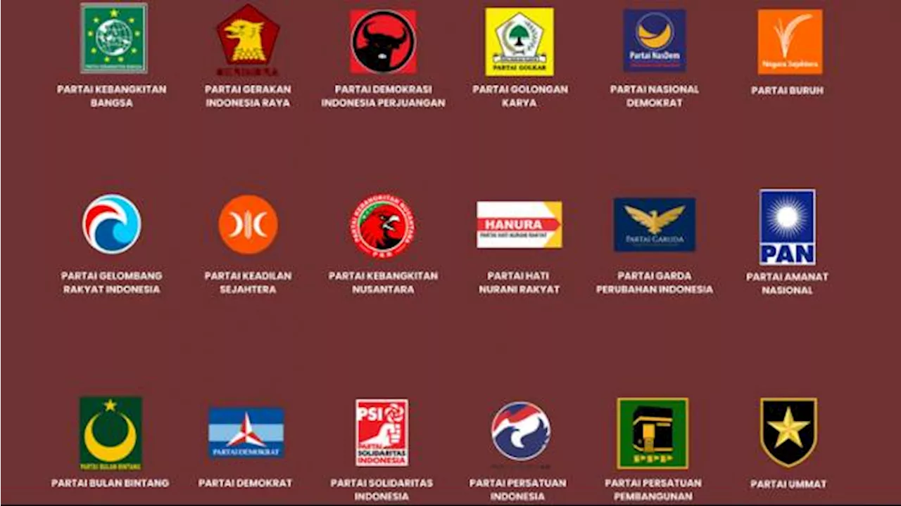 Daftar 10 Partai yang Tidak Lolos Ambang Batas Parlemen Hasil Pileg 2024