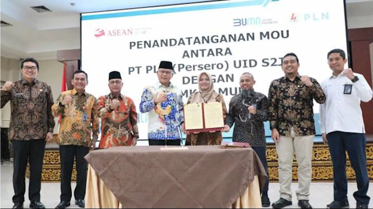 Tingkatkan Rasio Desa Berlistrik di Sumsel, PLN UID S2JB Jalin Kerjasama dengan Pemkab Muba