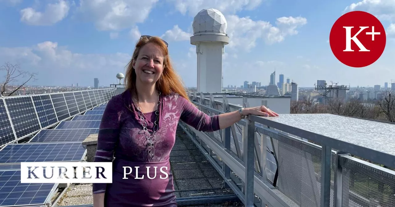 Eine Frau, die weiß, woher in Wien der Wind weht