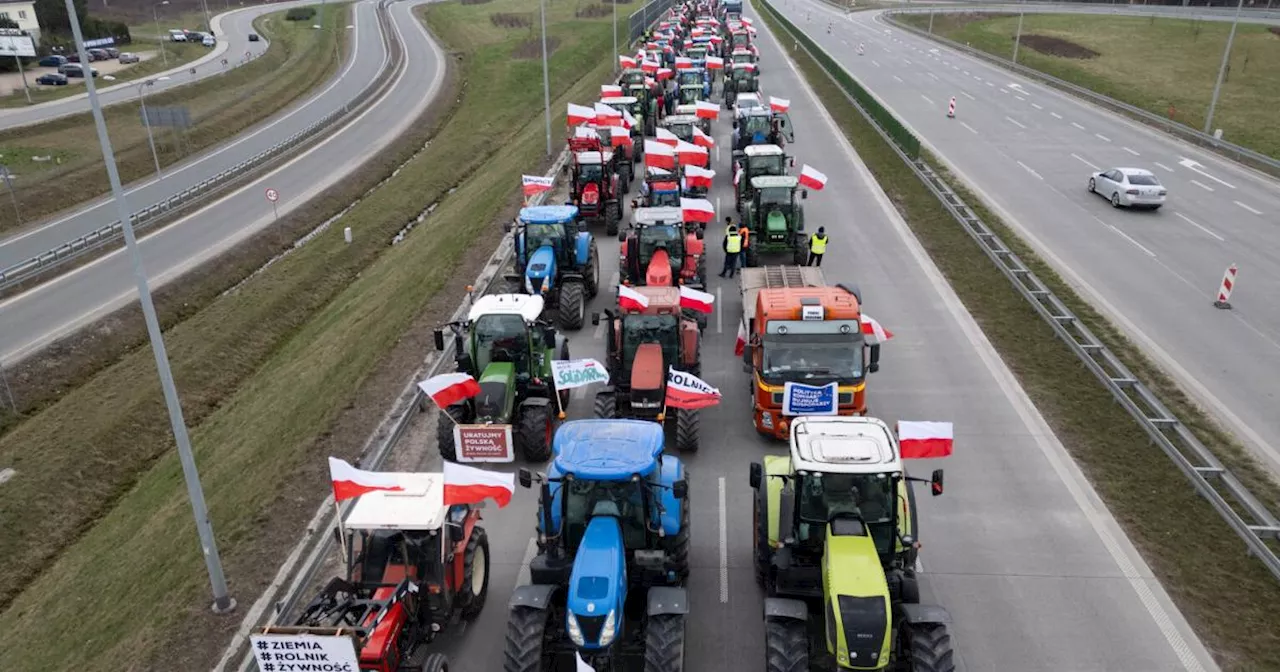 Landesweite Bauernproteste in Polen und Tschechien