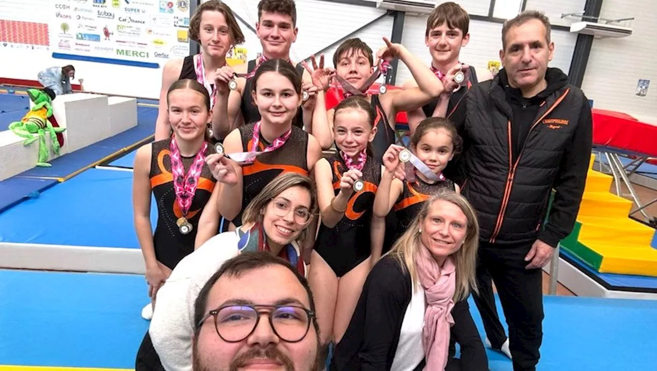 Mazamet. Les trampolinistes de l’Hautpouloise au sommet