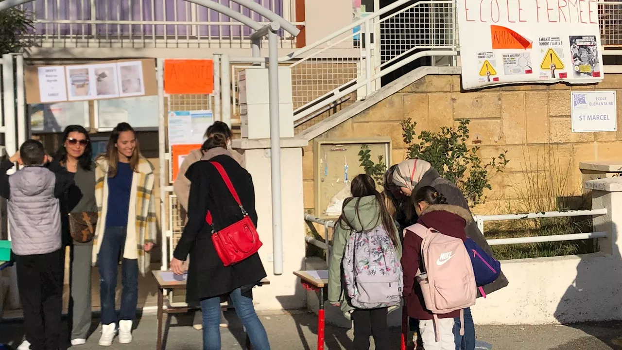 Marseille : après la découverte d’amiante, les profs exigent des travaux à l'école Saint-Marcel