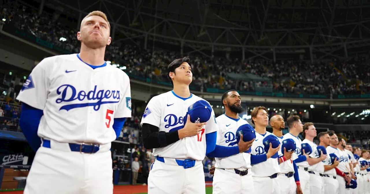 Dodgers vs. San Diego Padres in season opener: Live updates from Korea