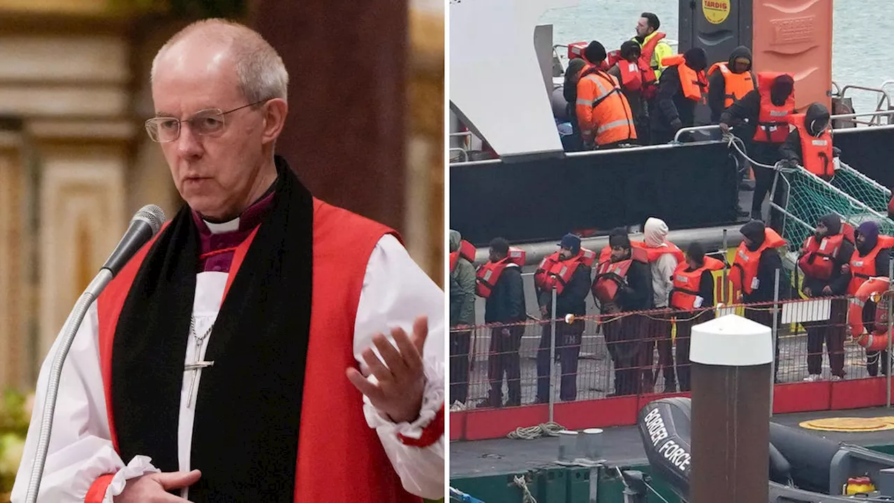 Archbishop of Canterbury backs shake-up to 'broken' asylum system ahead of showdown over Rwanda Bill