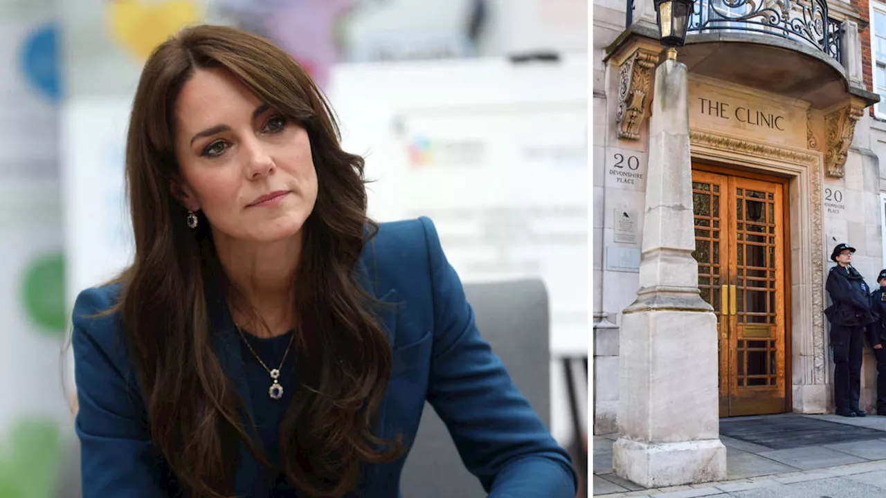 Three London Clinic staff members under investigation over 'attempts to access Princess Kate's medical...