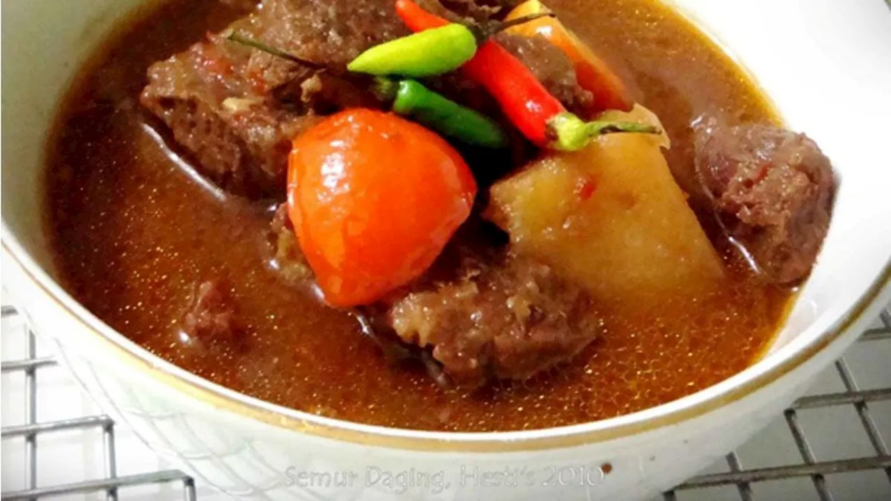 5 Resep Semur Daging Betawi yang Empuk dan Enak, Mudah Dibuat