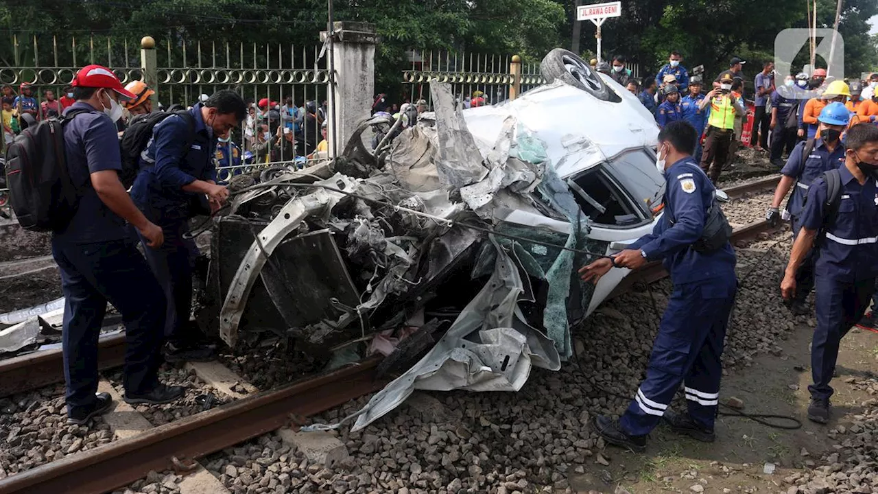 Sudah Terjadi 44 Kecelakaan Kereta Api di Jakarta sampai Maret 2024