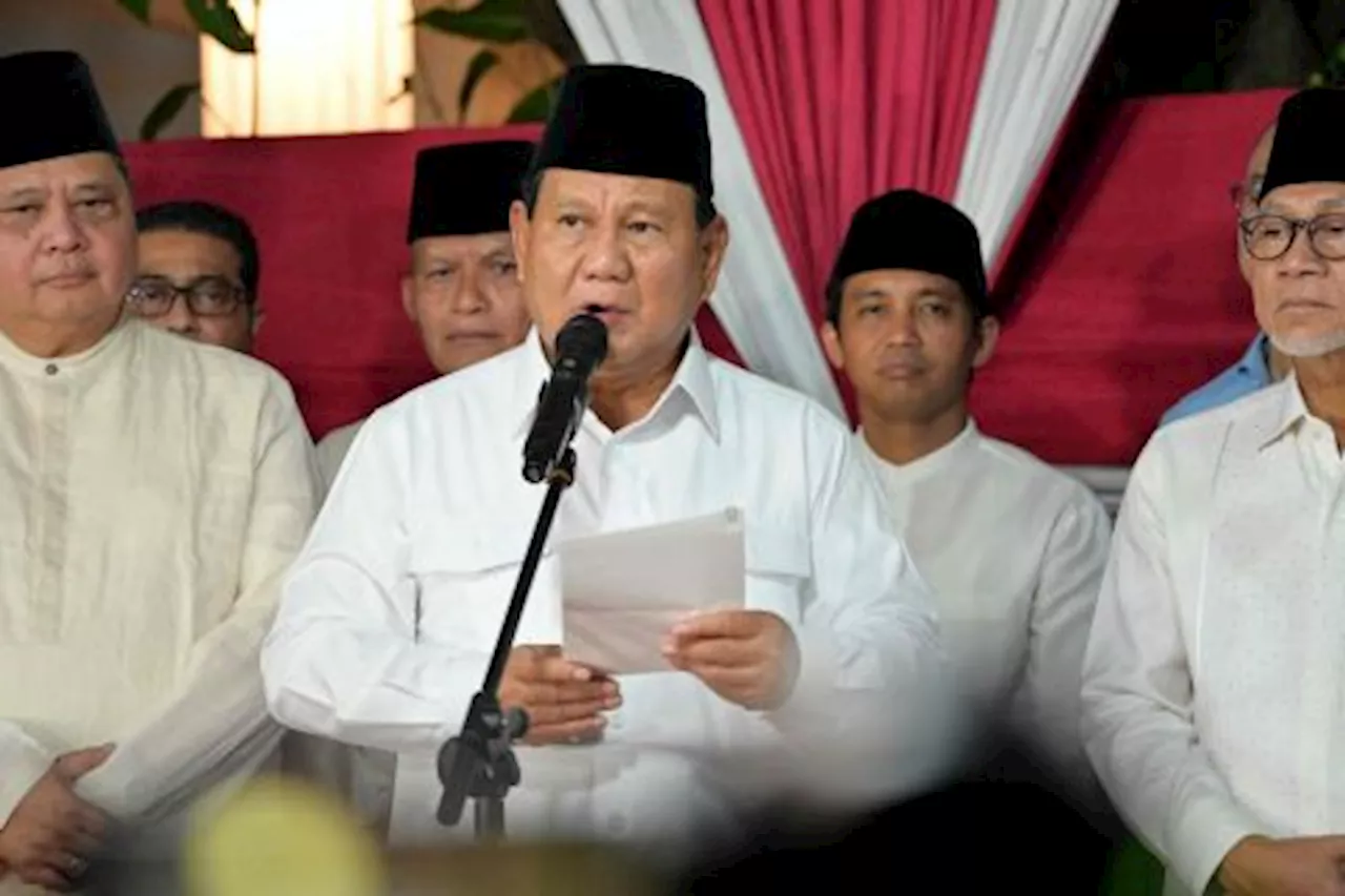 Prabowo Mandat Rakyat Indonesia di Tangan Kami