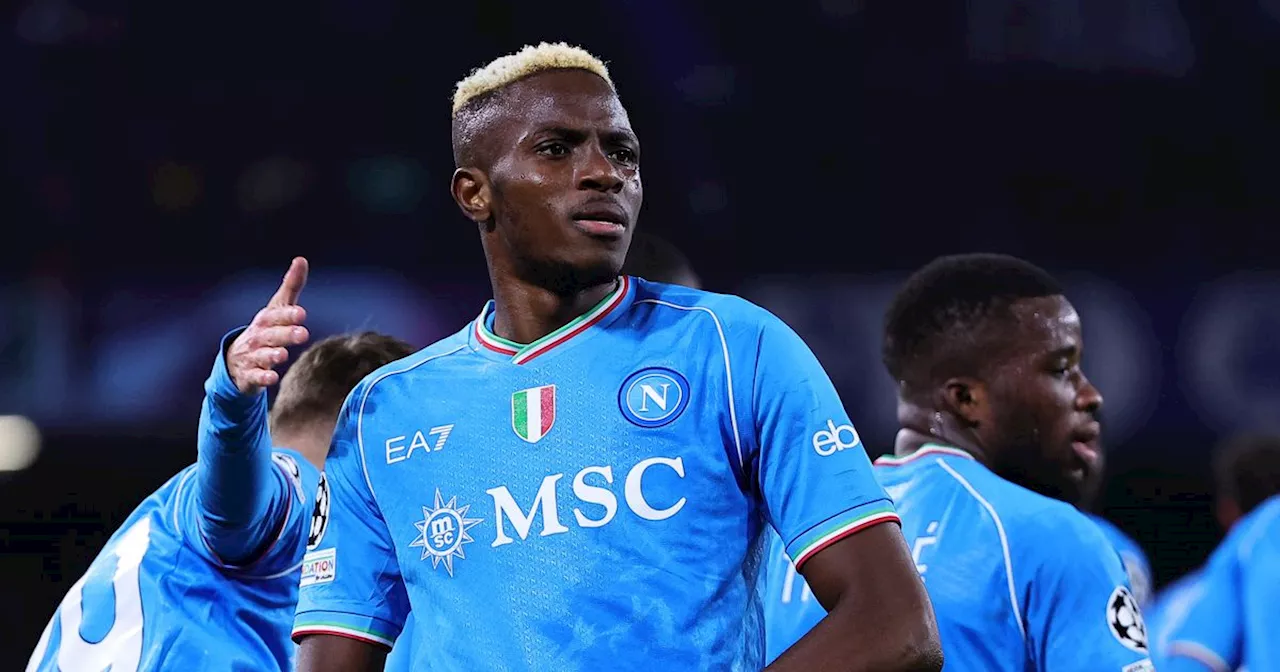 Agent tips Manchester United to make £110m Victor Osimhen transfer move