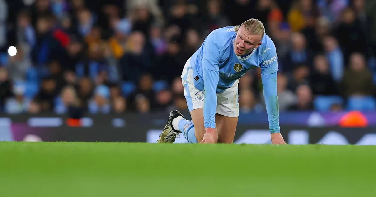 Man City injuries compared to Premier League rivals after Erling Haaland scare