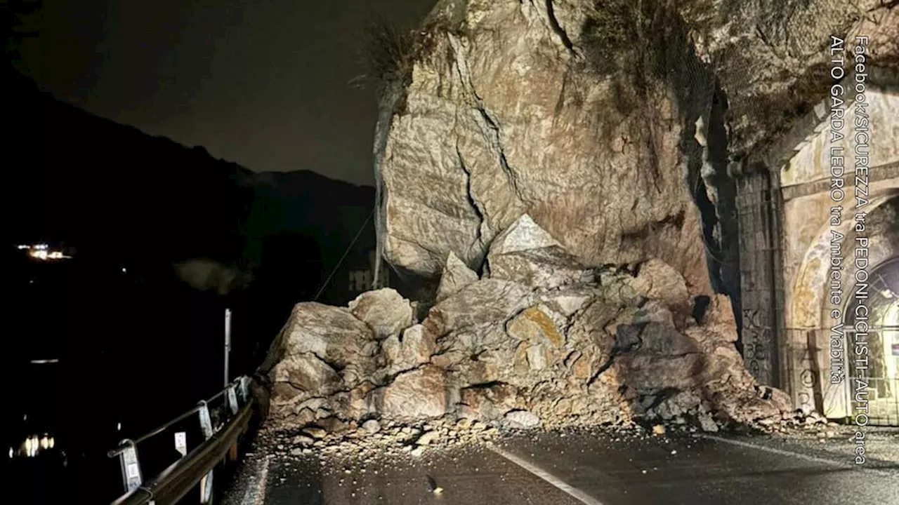 Felssturz blockiert Bergstraße – sie führt zu verstecktem Paradies am Gardasee