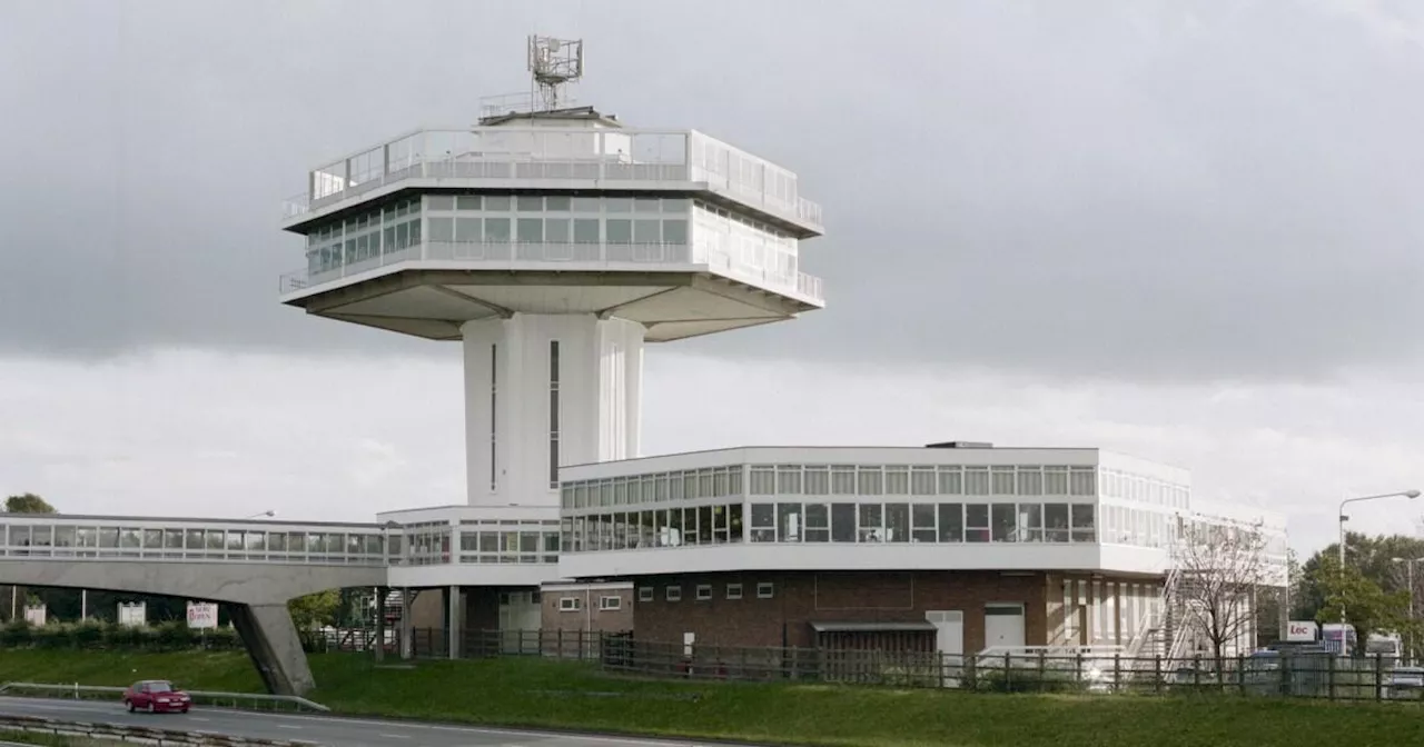 The £14,200,000 space-age tower left to rot by a UK motorway