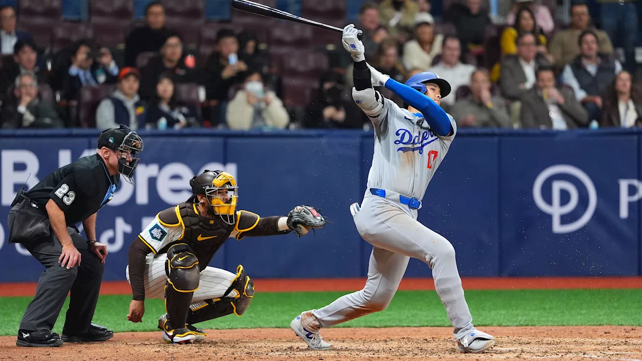 Shohei Ohtani and Dodgers beat Padres 5-2 in Seoul MLB season opener