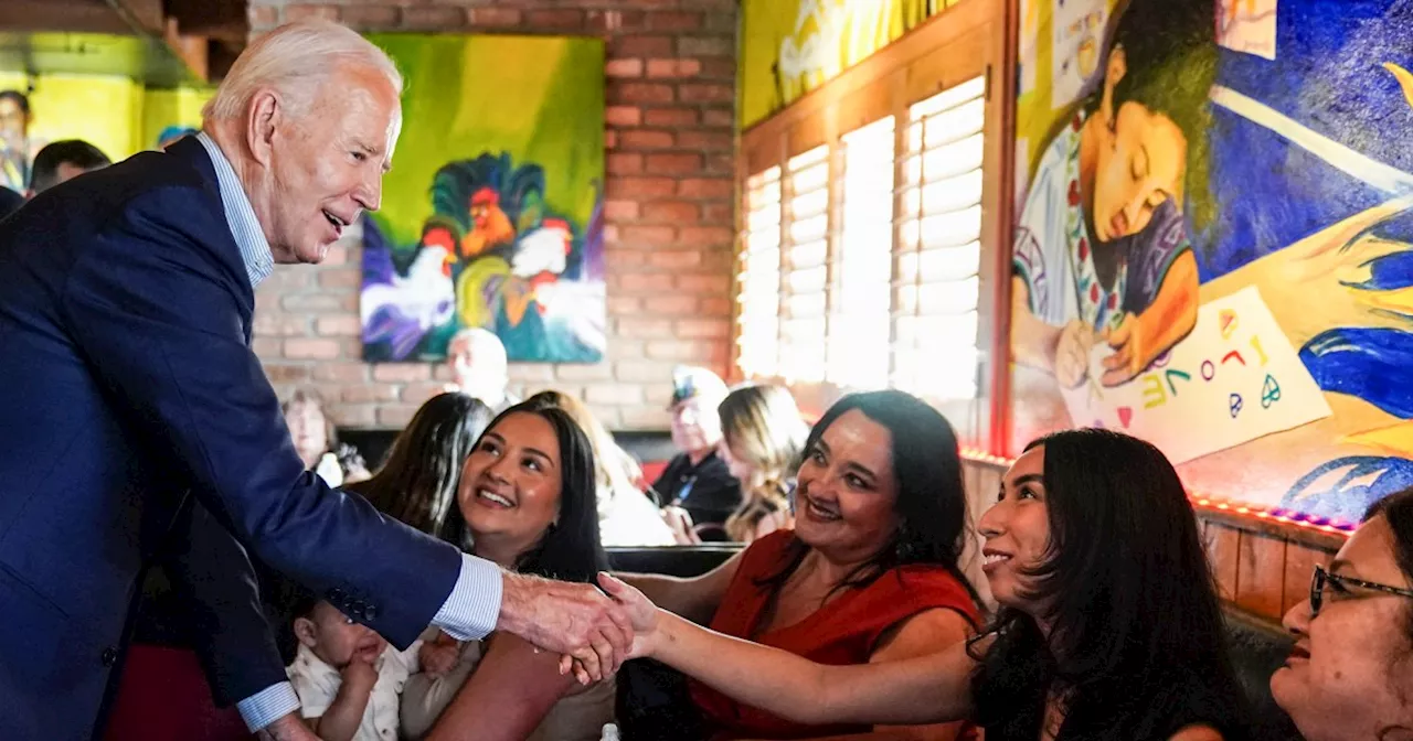 Biden tells Latino voters they're the reason he defeated Trump in 2020