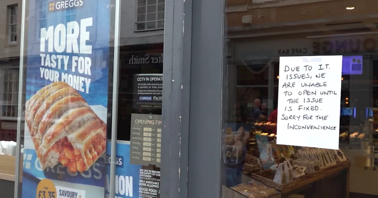 Greggs issues update to customers after unexpected store closures