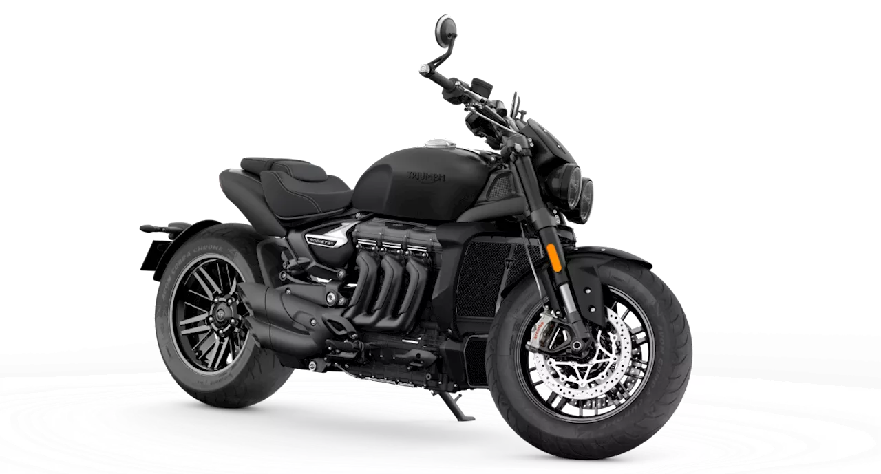 2021 Triumph Rocket 3 R Black and Rocket 3 GT Triple Black – limited edition run of 1,000 units, worldwide