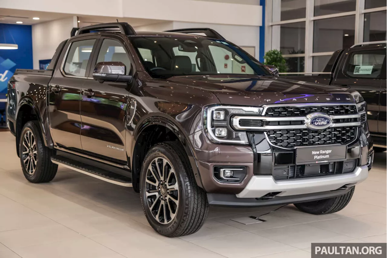 2024 Ford Ranger Platinum full gallery – 2.0L Bi-Turbo, flexible rack, B&O audio, above Wildtrak, RM183,888