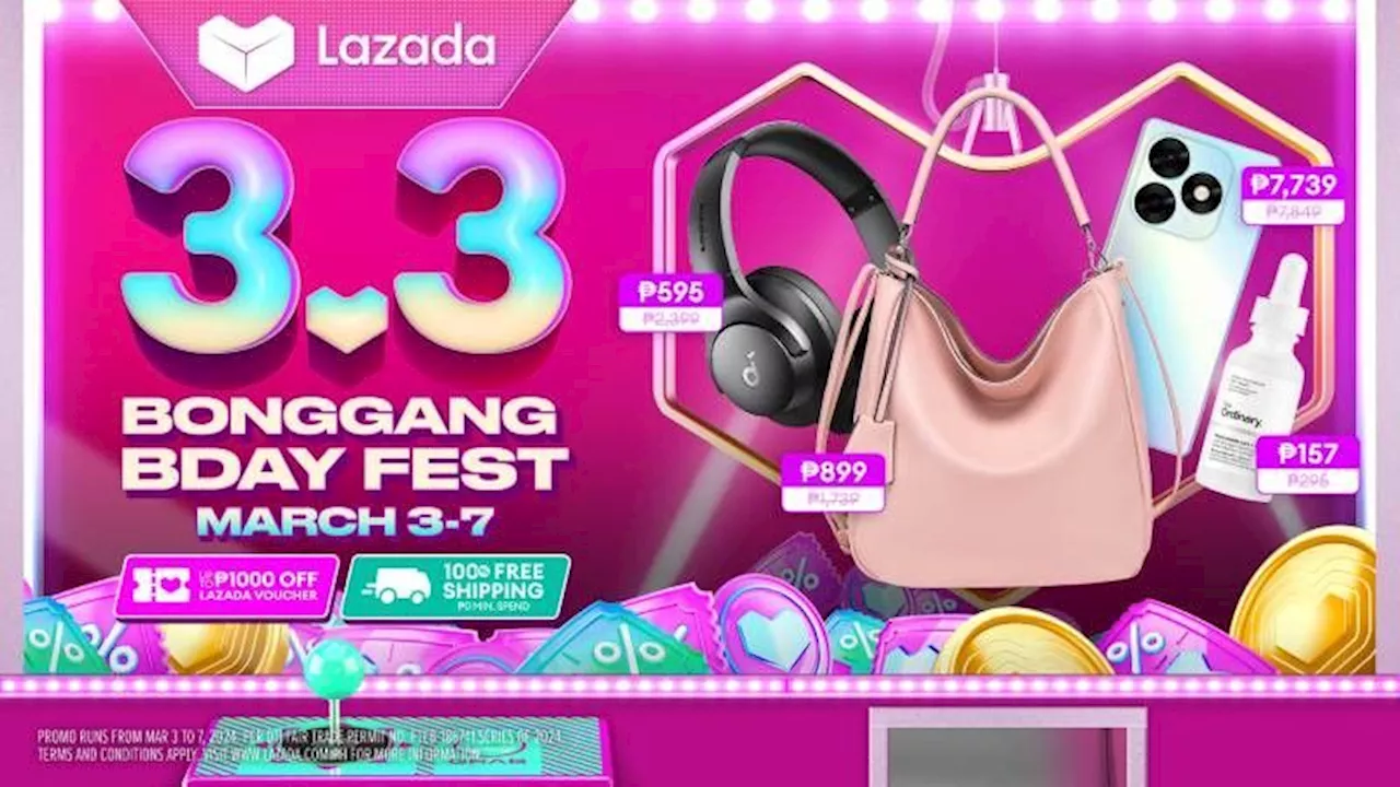 Happy birthday, Lazada!: Month-long deals, discounts to score on its 12th birthday month this March