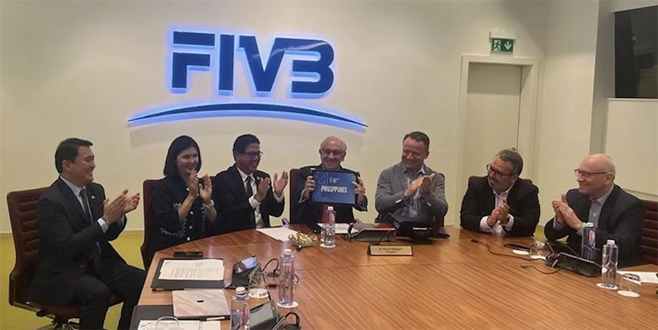 Philippines to host men's world volleyball championship in 2025