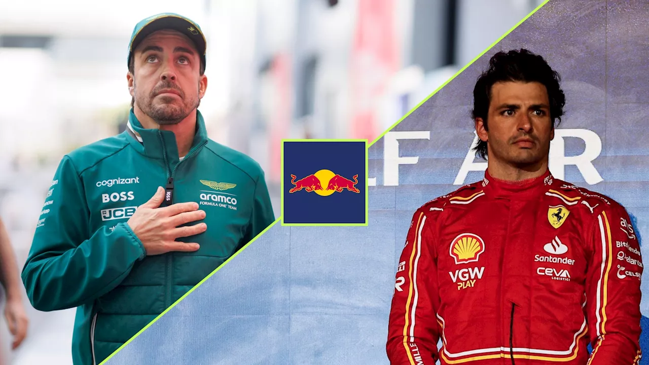 Both Carlos Sainz and Fernando Alonso touted as possible Red Bull drivers for 2025