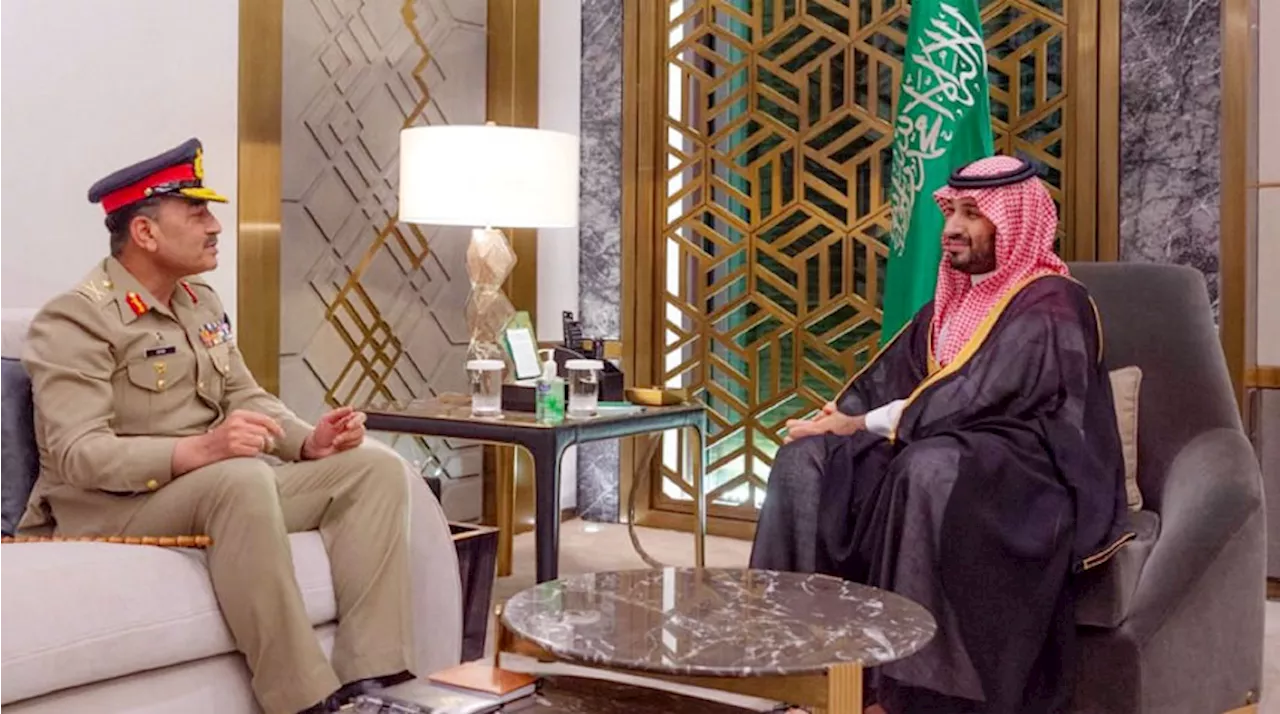 COAS Calls On Saudi Crown Prince: Discussed Wide Ranging Issues Of Mutual Interest