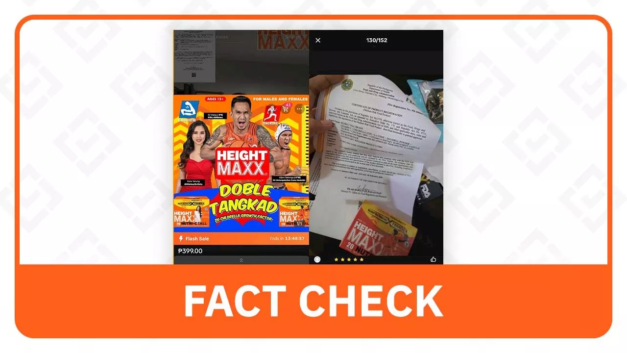FACT CHECK: Height Maxx Nutri-C Tall is not FDA approved