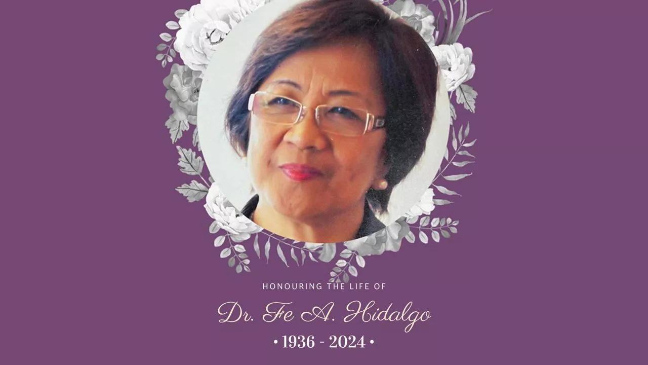 Former DepEd OIC Fe Hidalgo dies