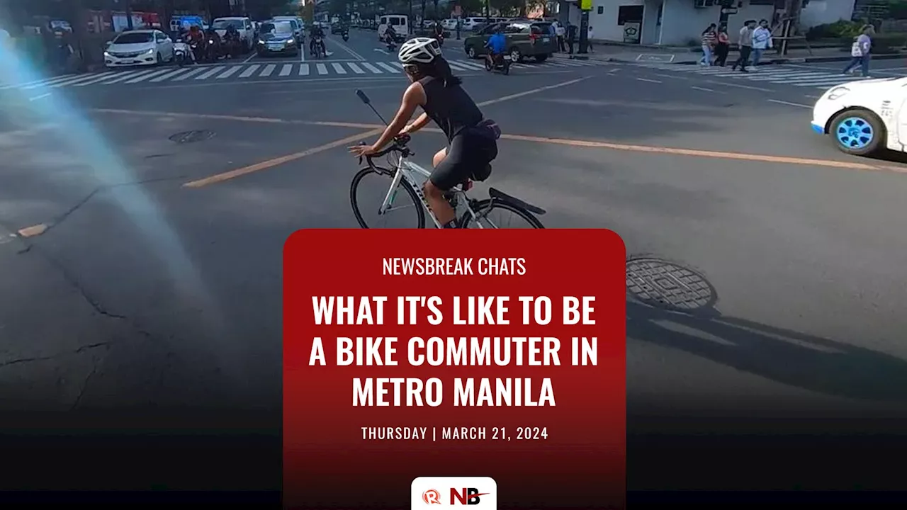 Newsbreak Chats: What it’s like to be a bike commuter in Metro Manila