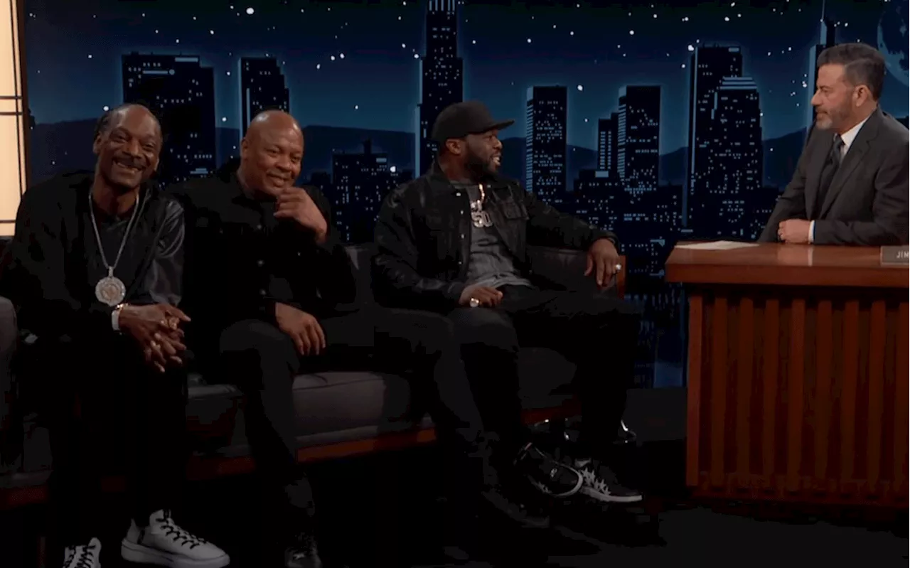 Watch Dr. Dre, Snoop Dogg, 50 Cent Discuss Hip-Hop Legacy on ‘Kimmel’