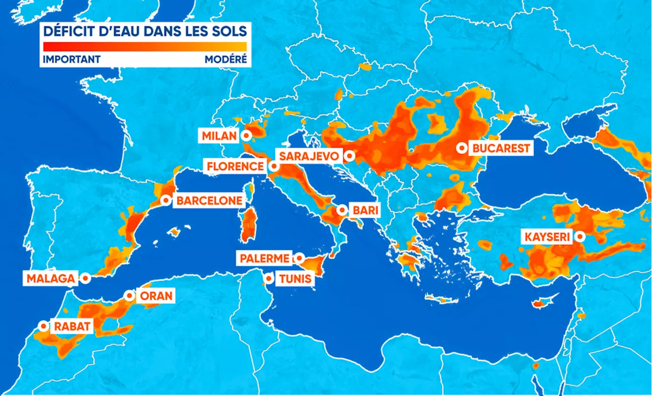 – Le bassin méditerranéen suffoque sous la sécheresse: va-t-on manquer d'eau douce?
