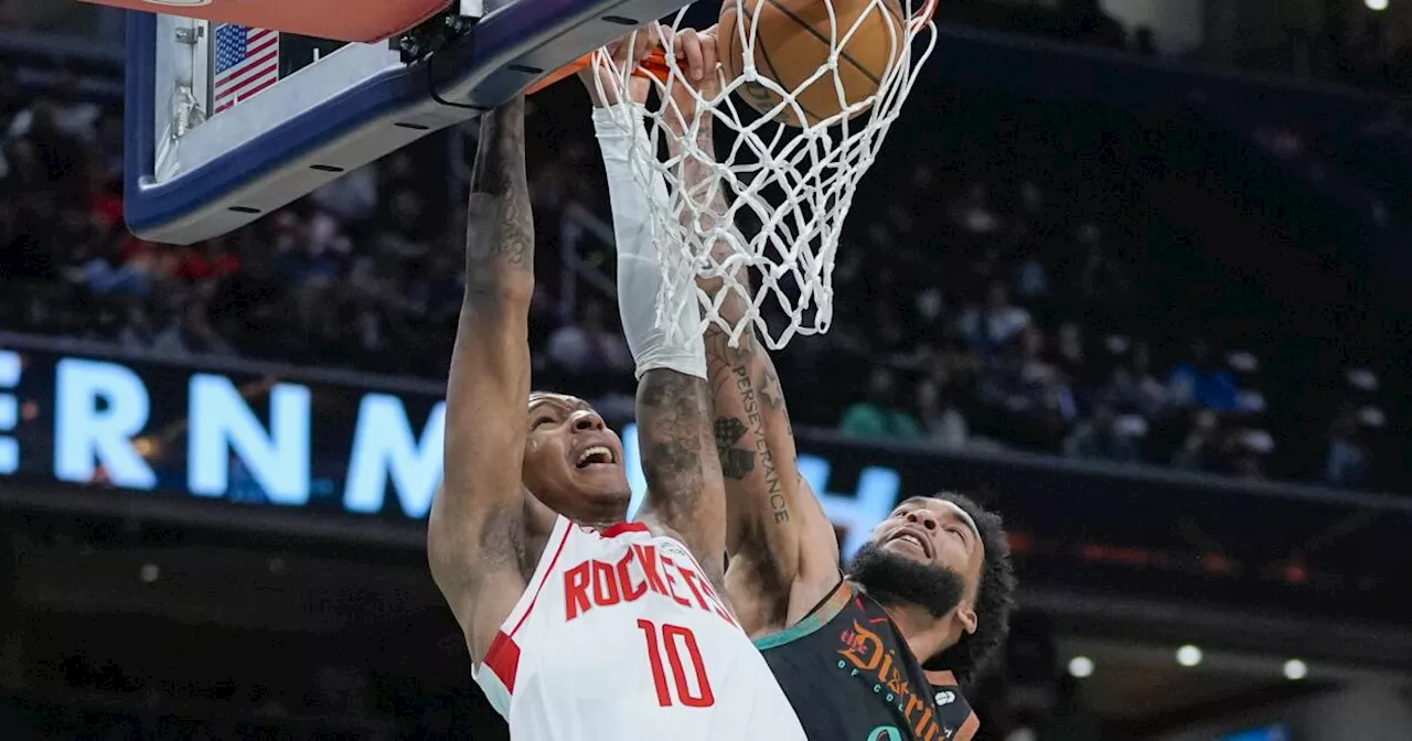 Con 42 puntos, Jalen Green lidera la victoria de Rockets 137-114 ante Wizards