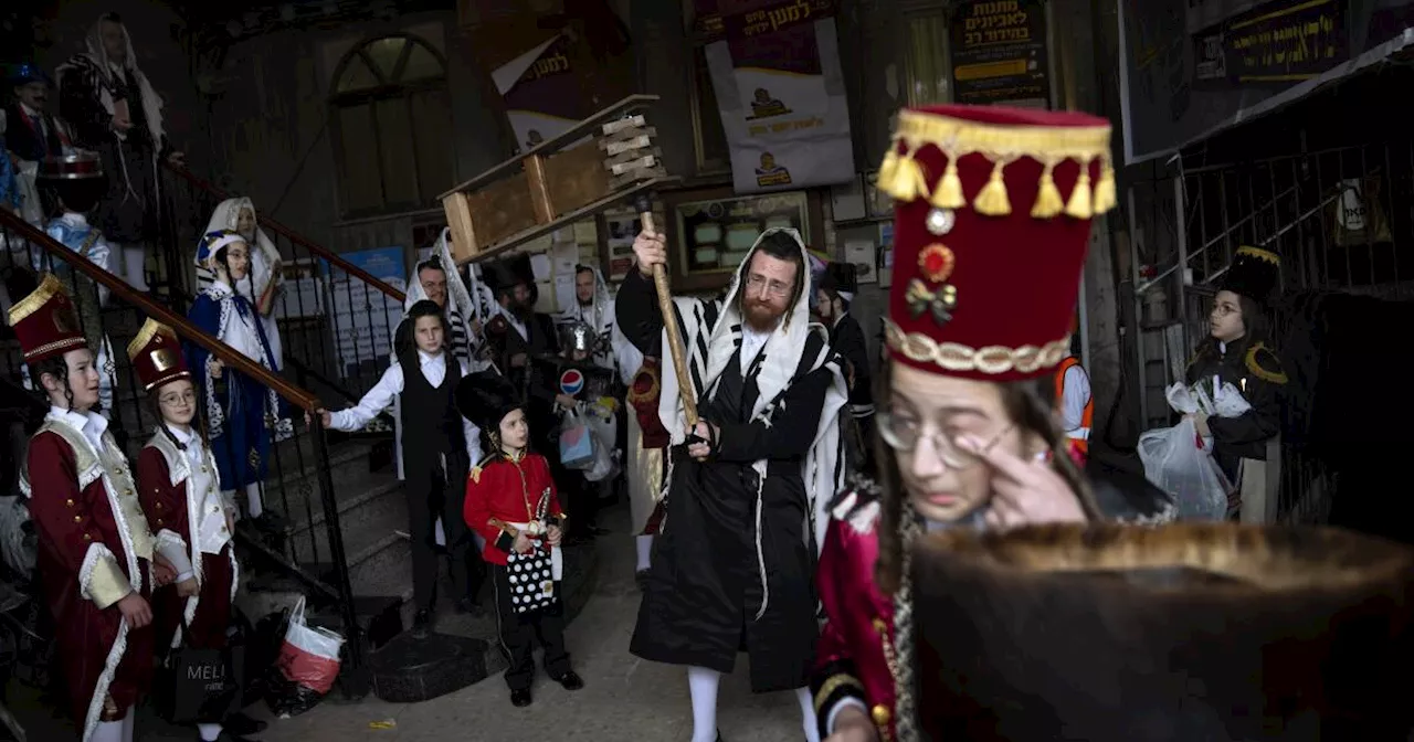 During the Israel-Hamas war, Jews will soon celebrate Purim — one of their most joyous holidays