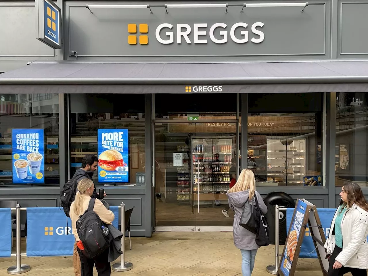 Greggs stores forced to close as technical issue halts payments