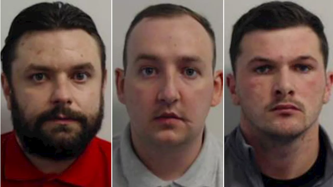 Three men jailed for campaign of murder and violence across west of Scotland