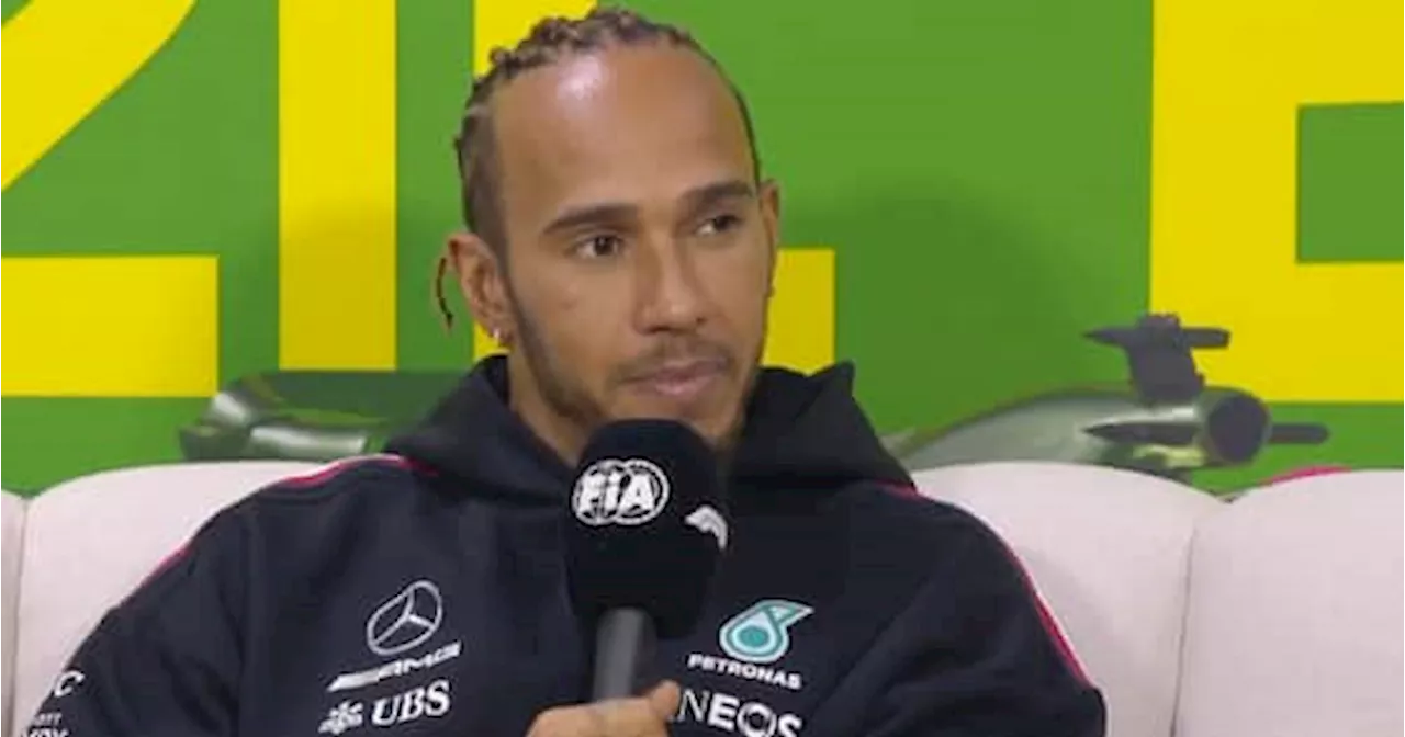 L'appello di Lewis Hamilton per Gaza: 'Cessate il fuoco ora e liberate ostaggi'