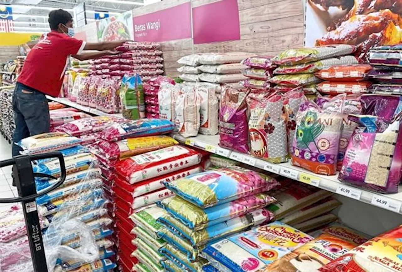 Retail price of imported white rice cheaper by RM2 to RM3