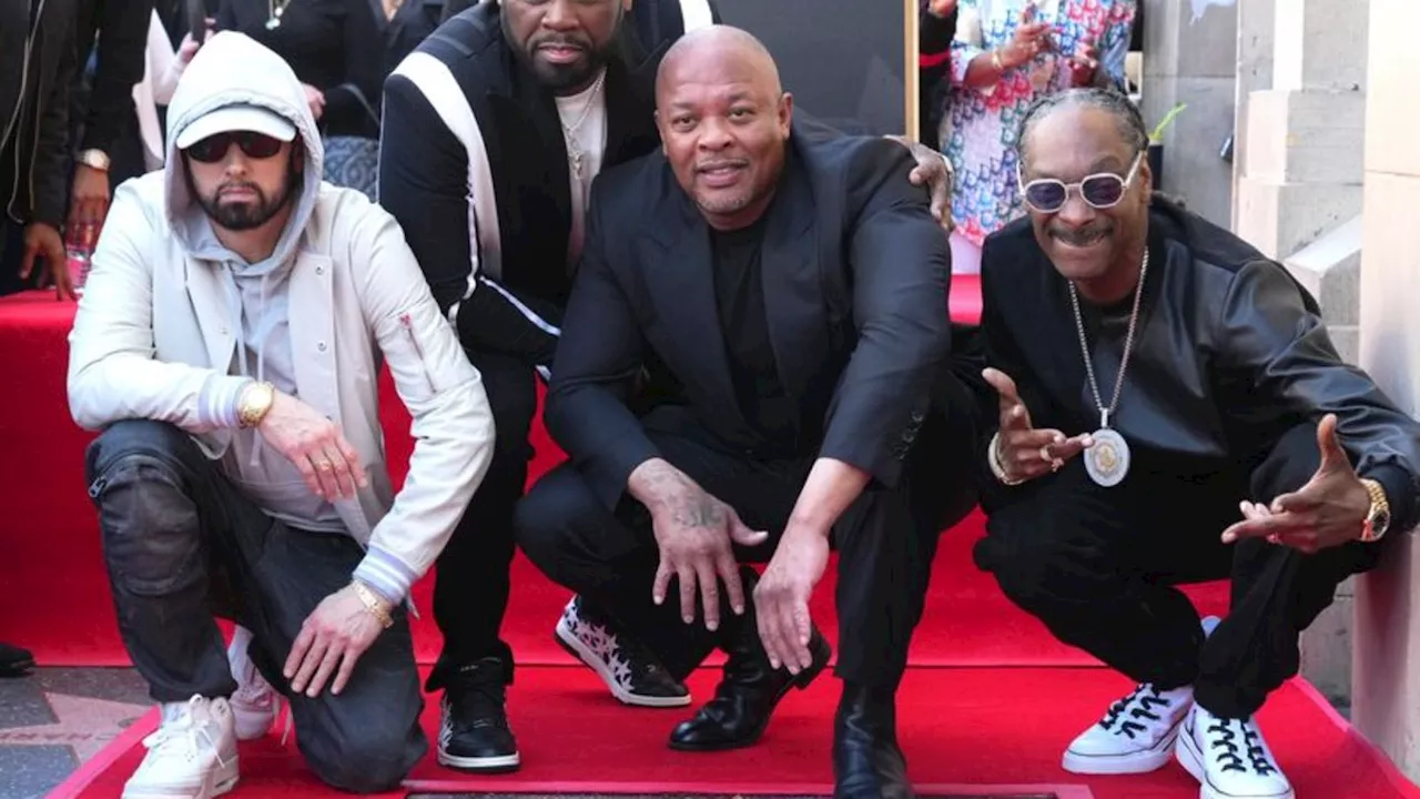 Auszeichnung: US-Rapper Dr. Dre mit Stern auf 'Walk of Fame' verewigt