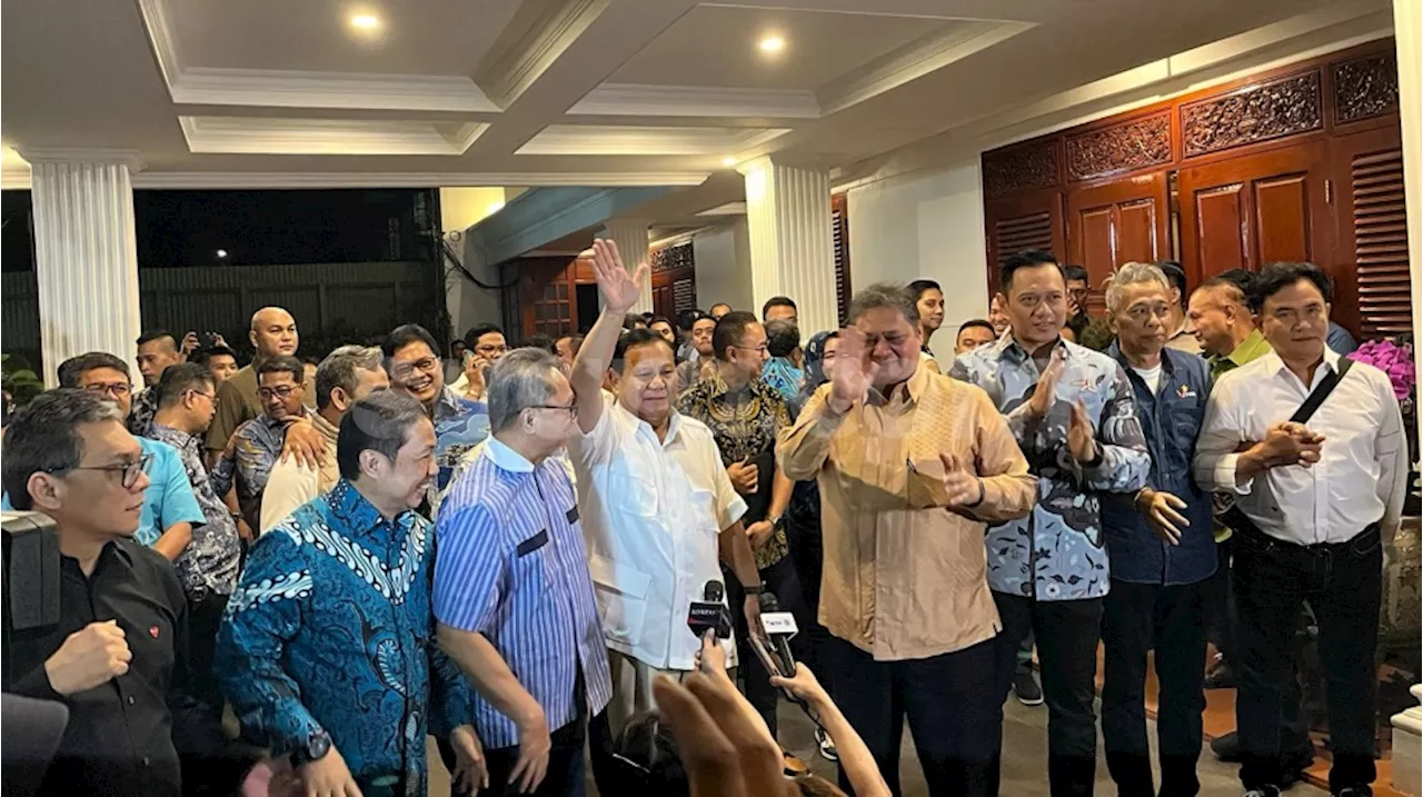 Cuma Masuk 30 Menit di Kertanegara, Ketum PAN dan Golkar Tiba-tiba Tinggalkan Prabowo, Ada Apa?