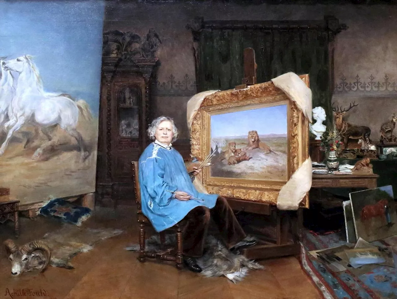 Rosa Bonheur : le pastel inédit de la peintre bordelaise vendu 239 400 euros aux enchères