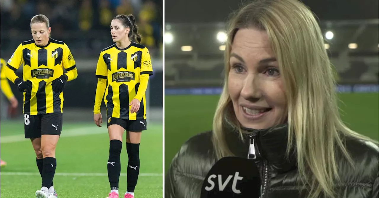 Fotboll: Hanna Marklund om Häckens chanser: ”Hoppet lever”