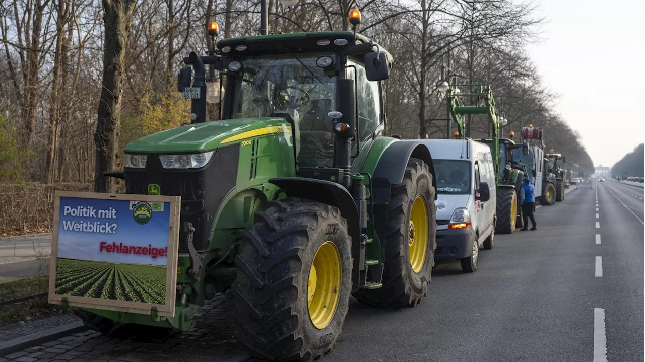 Neue Bauernproteste in Berlin: Verbände und Speditionen kündigen Sternenfahrten an