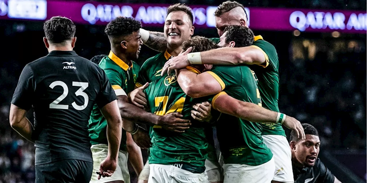 Fixture list: 12 Tests now scheduled for Springboks in 2024