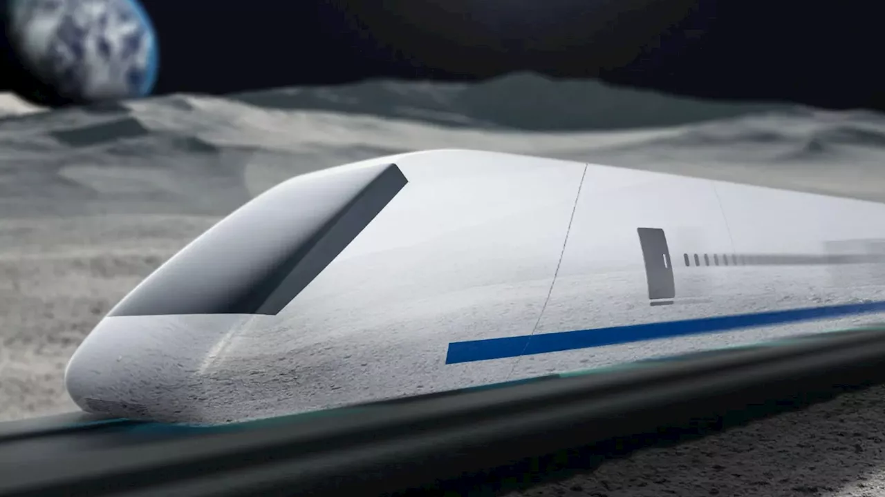 US planning incredible futuristic MOON TRAIN with railway network to transport goods and people across...