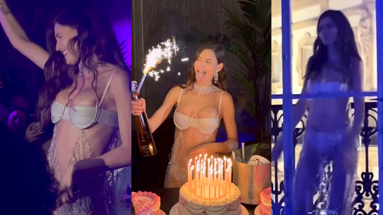 Bianca Balti compie 40 anni e organizza un super party: foto e video della serata