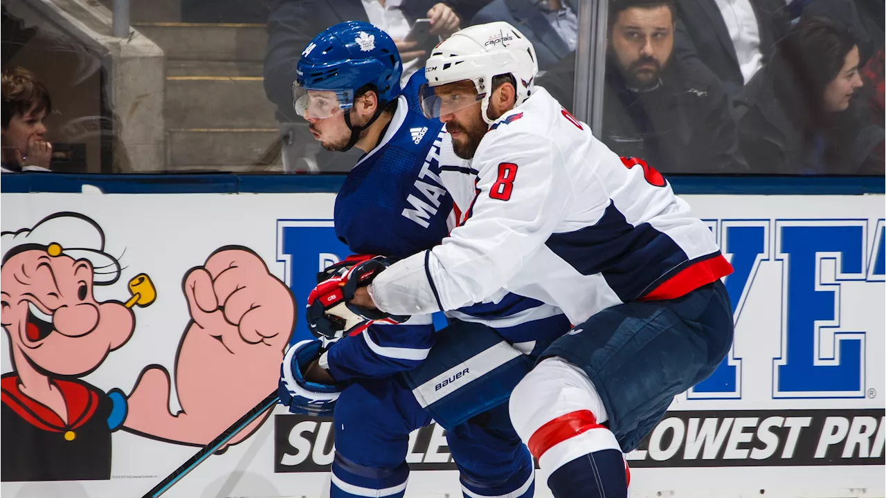 Ovechkin likes Matthews’ chances of scoring 70 goals