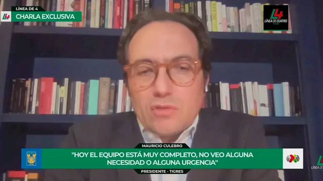 Mauricio Culebro aclara rumores sobre fichaje de Oussam Idrissi con Tigres