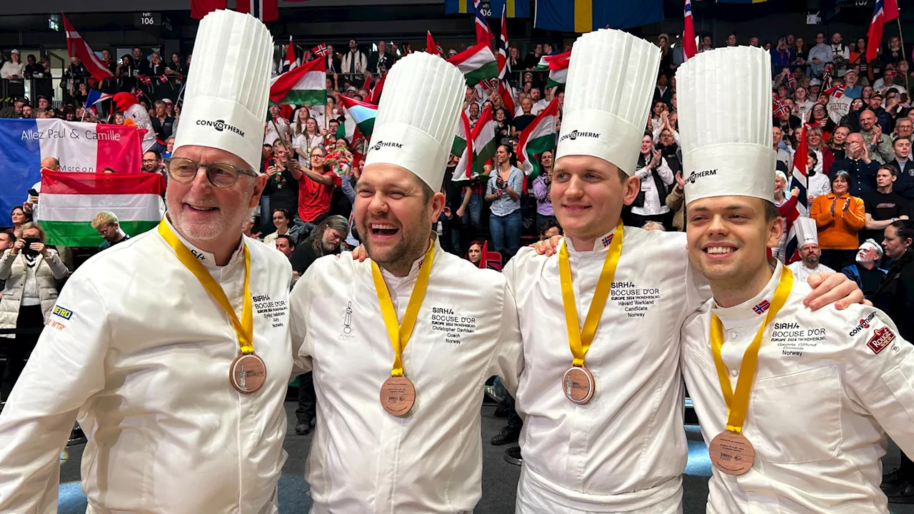 Bocuse d'Or Europe 2024: Norge tok bronse i «kokke-EM»