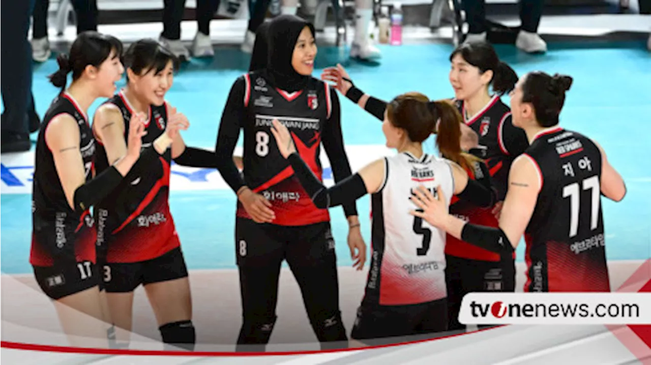 Betapa Bersyukurnya Middle Blocker Red Sparks Ada Megawati Hangestri di Tim, Pink Spiders Ketar-Ketir ...